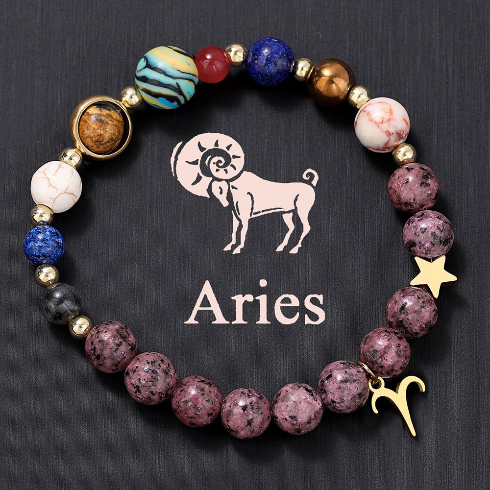 Cosmic Aries Planet Bracelet