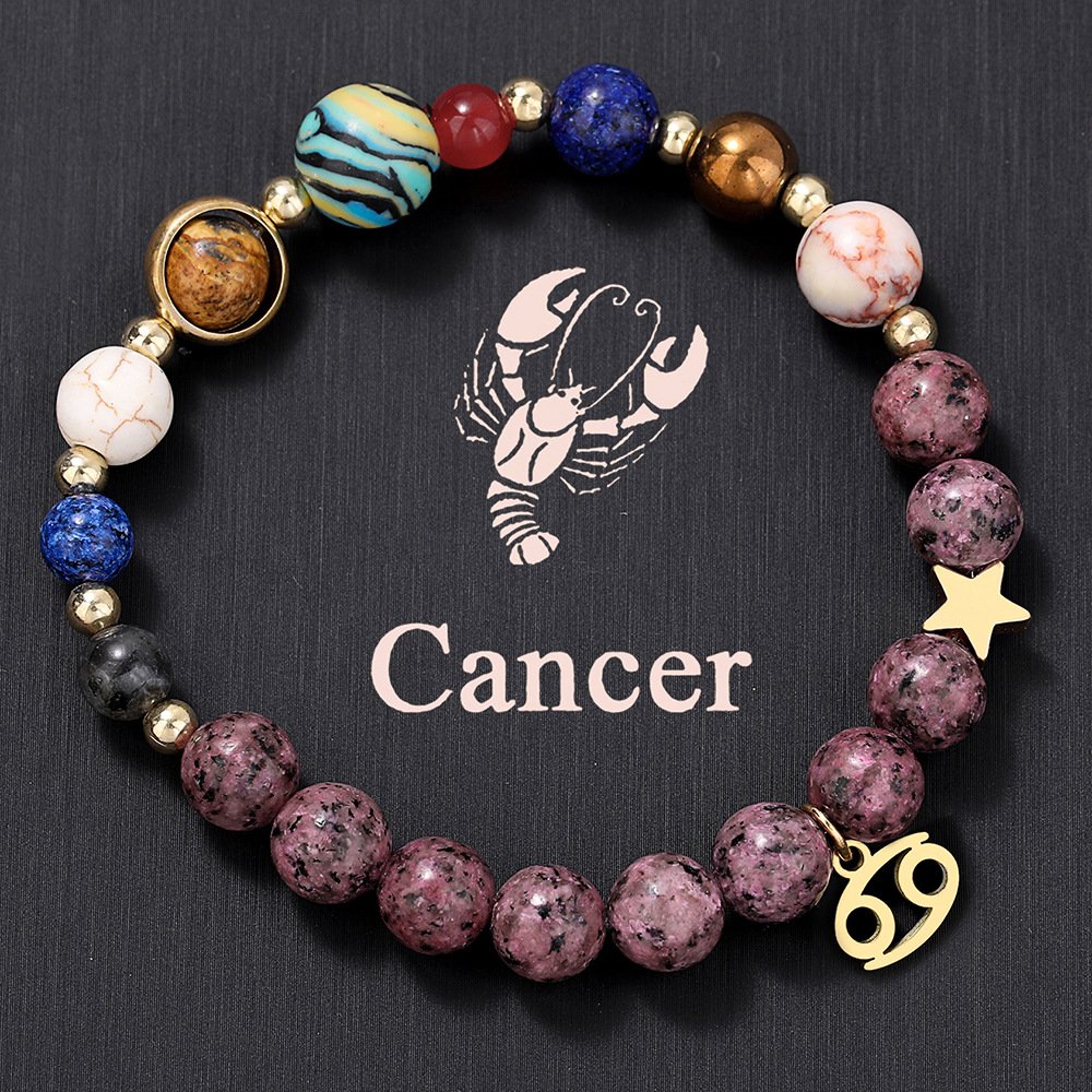 Cosmic Cancer Planet Bracelet