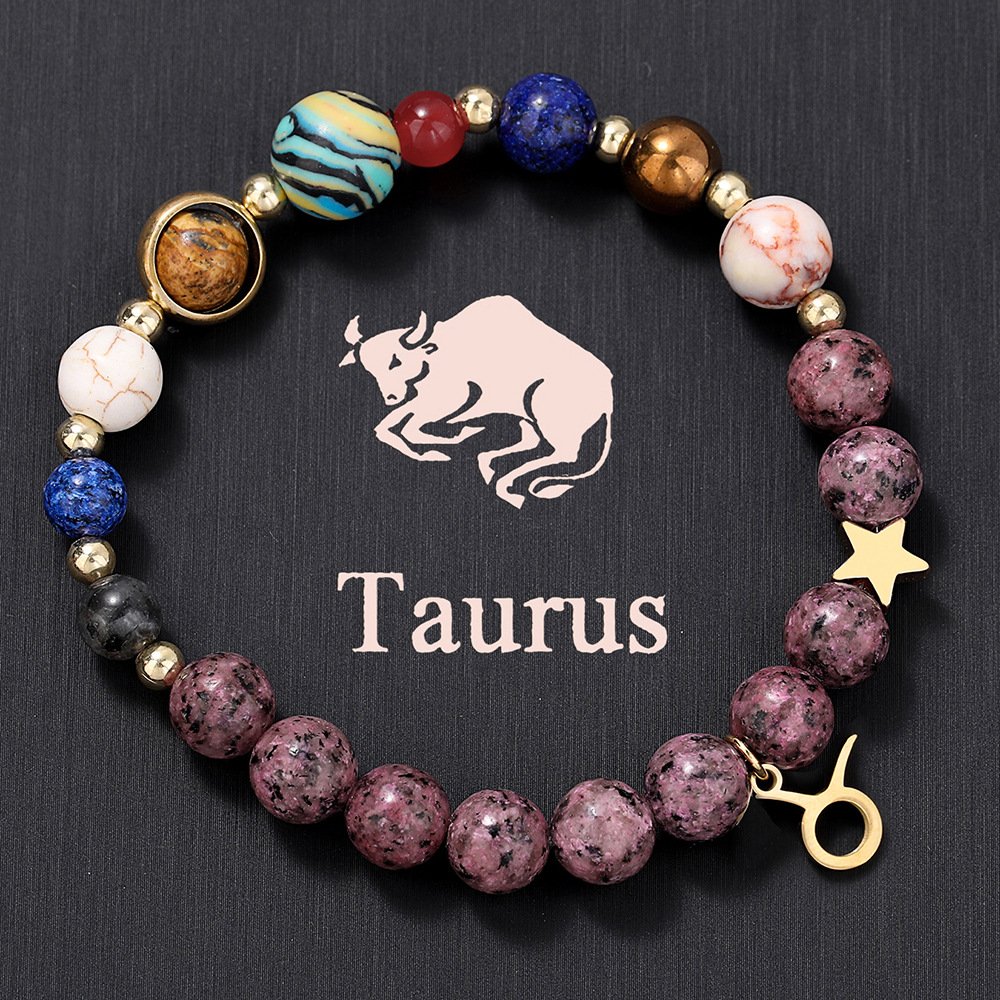 Cosmic Taurus Planet Bracelet