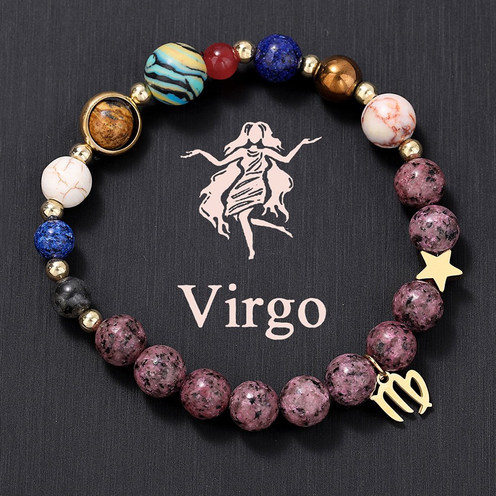 Cosmic Virgo Planet Bracelet
