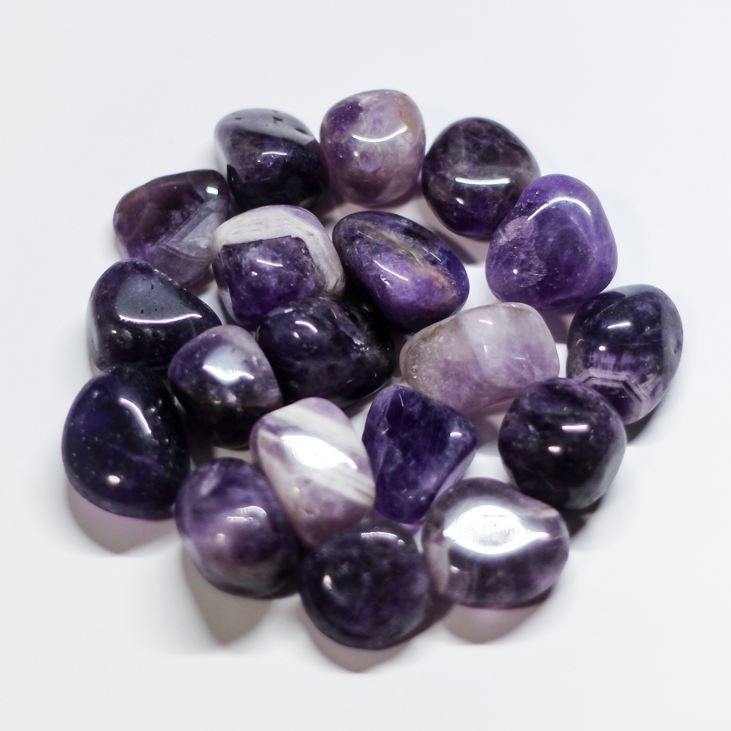 Feng Shui Amethyst Tumbled Stones