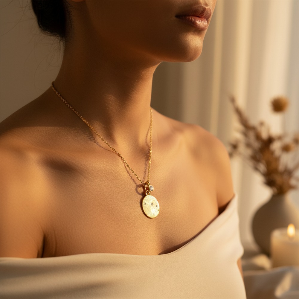 Aries Constellation Pendant Necklace 2