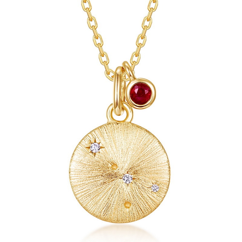 Cancer Constellation Pendant Necklace 3