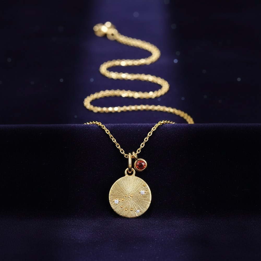 Capricorn Constellation Pendant Necklace