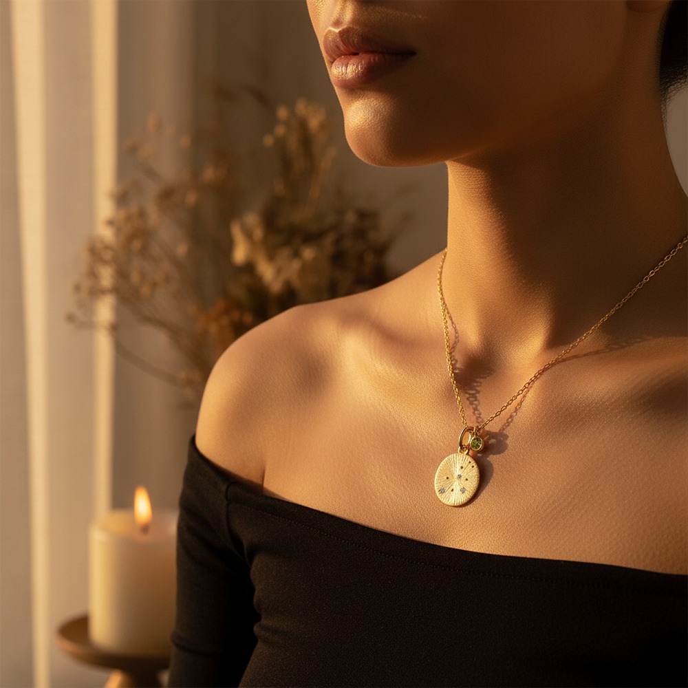 Leo Constellation Pendant Necklace 2