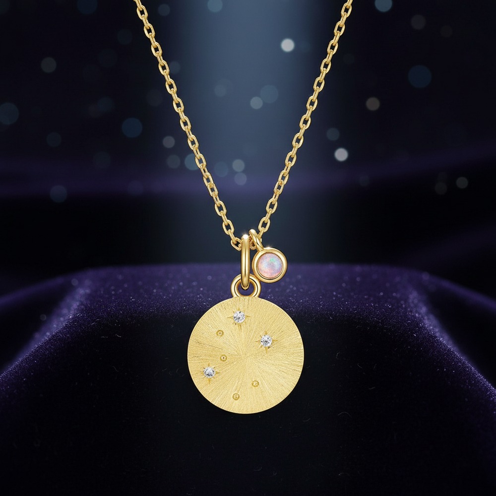 Libra Constellation Pendant Necklace