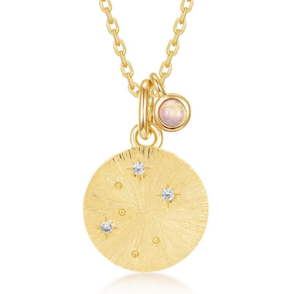 Libra Constellation Pendant Necklace 3