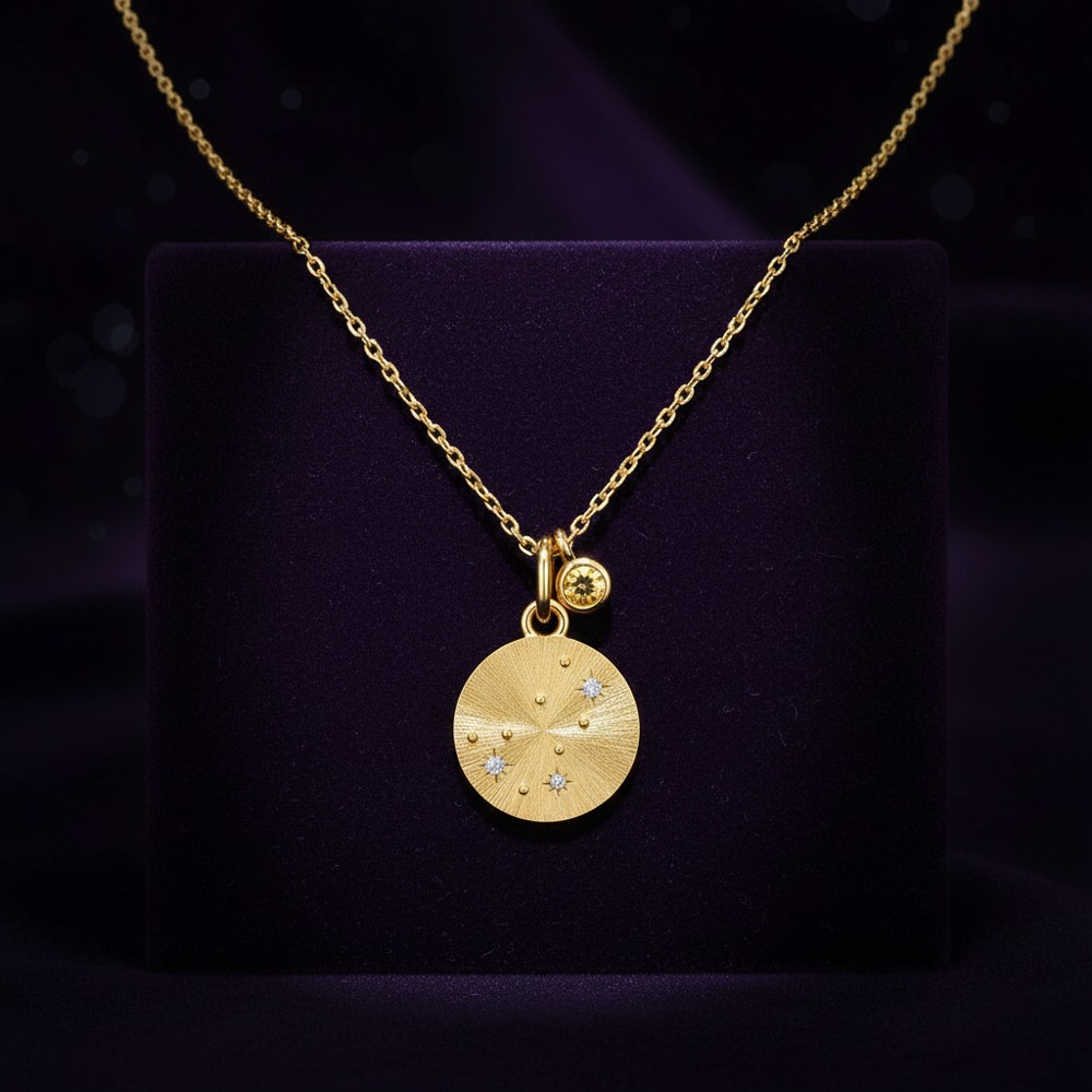 Scorpio Constellation Pendant Necklace