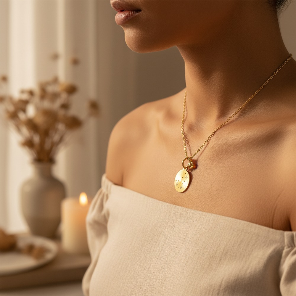 Scorpio Constellation Pendant Necklace 2