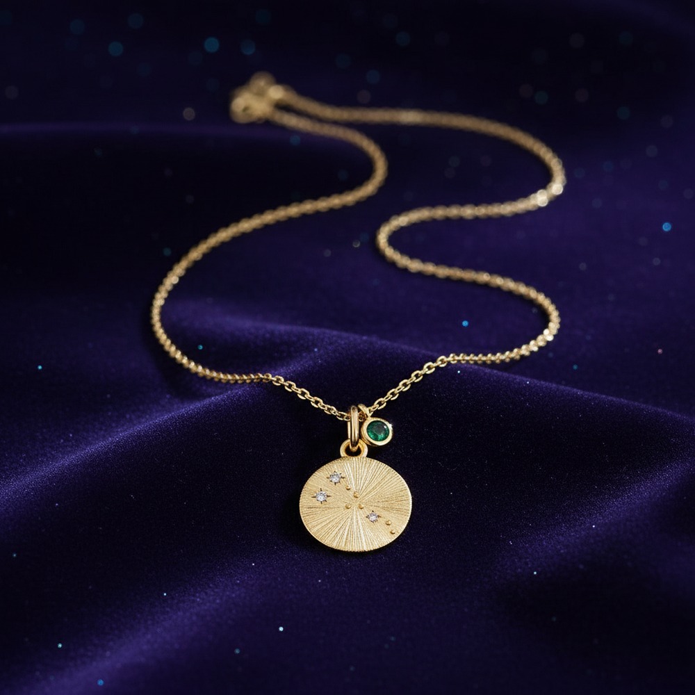 Taurus Constellation Pendant Necklace
