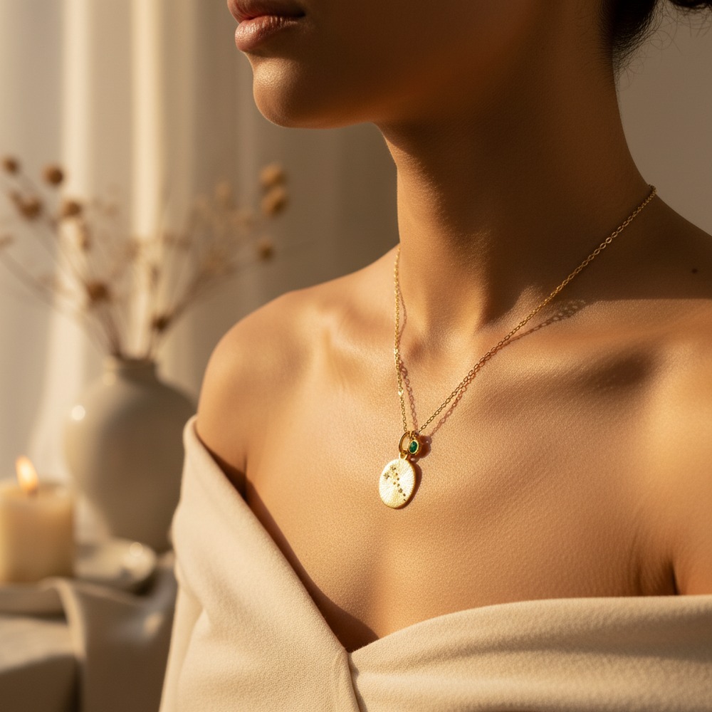 Taurus Constellation Pendant Necklace 2