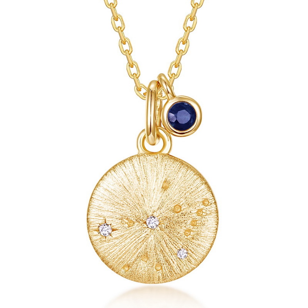 Virgo Constellation Pendant Necklace 3